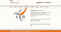 Desktop Screenshot of ib-patent.de